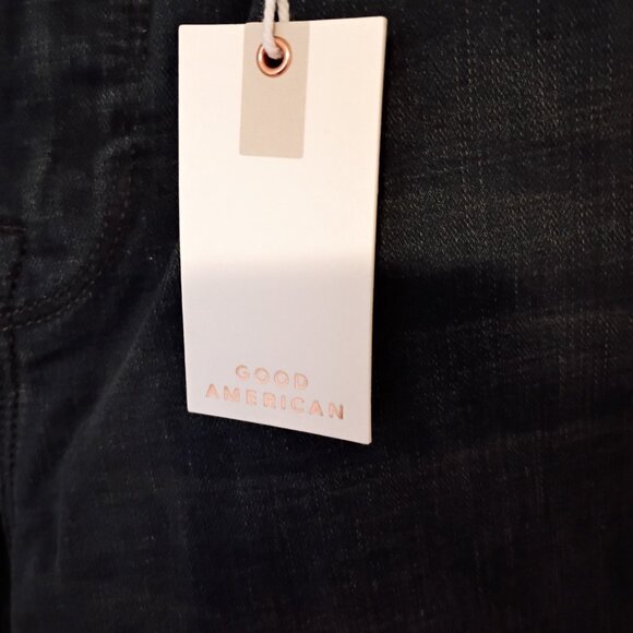 Good American Good Waist Skinny Cropped Jeans - Picture 5 of 6